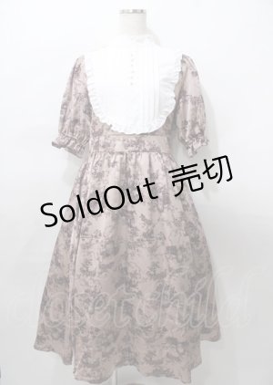 画像: m petit by misako / AM*トワルドジュイワンピース L ピンク Y-25-07-23-080-LO-OP-SZ-ZY