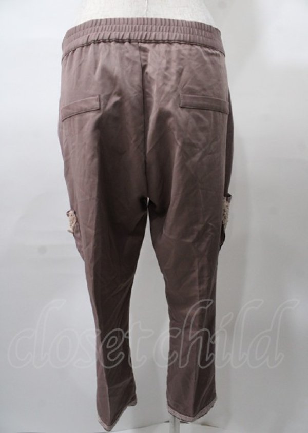 画像2: axes femme / ナイロンパンツ  ピンク Y-25-07-23-108-AX-PA-SZ-ZT478 (2)