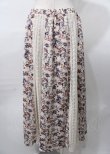 画像2: axes femme / 花柄ｘレーススカート  生成り Y-25-07-23-109-AX-SK-SZ-ZT480 (2)