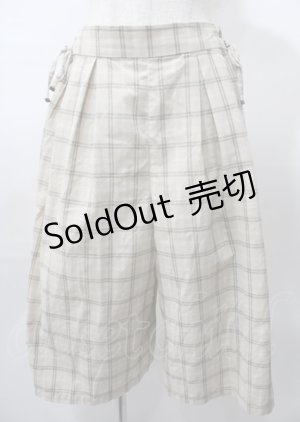 画像: axes femme / サイドレースアップパンツ M ベージュ Y-25-07-23-113-AX-PA-SZ-ZI