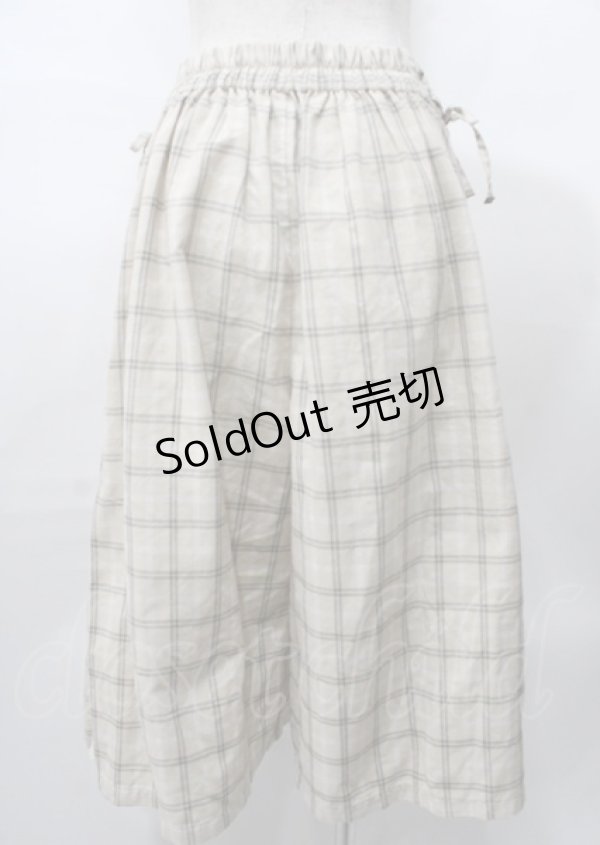 画像2: axes femme / サイドレースアップパンツ M ベージュ Y-25-07-23-113-AX-PA-SZ-ZI (2)