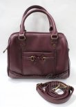 画像1: axes femme / リボンビットバッグ  ワイン Y-25-07-23-014-AX-BG-SZ-ZY (1)