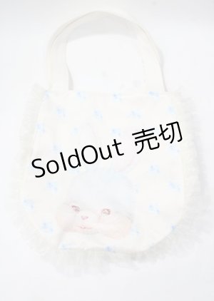 画像: Franche Lippee / ベビーうさぎのトートバッグ  オフ白 Y-25-07-23-018-LO-BG-SZ-ZY