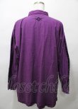 画像2: REFLEM / ネクタイ付き袖ラインシャツ F パープル Y-25-07-25-048-PU-BL-SZ-ZY (2)