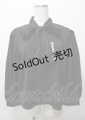 画像: TRAVAS TOKYO / Bowtie blouse F ブラック Y-25-07-25-050-PU-BL-SZ-ZY