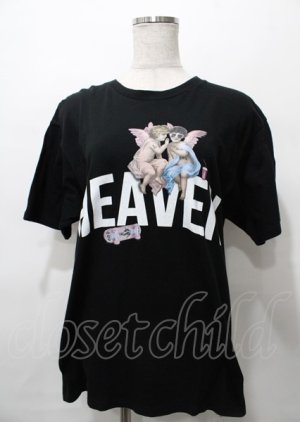 画像: MILKBOY / HEAVEN Tシャツ L ブラック Y-25-07-25-055-MB-TO-SZ-ZY