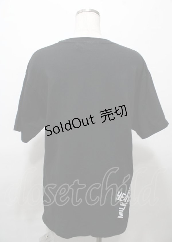 画像2: MILKBOY / HEAVEN Tシャツ L ブラック Y-25-07-25-055-MB-TO-SZ-ZY (2)