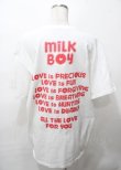 画像2: MILKBOY / LOVE GIVING Tシャツ L ホワイト Y-25-07-25-056-MB-TO-SZ-ZY (2)