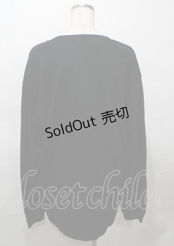 画像2: NieR Clothing / プリントTシャツ  黒 Y-25-07-25-008-PU-TO-AS-ZY (2)