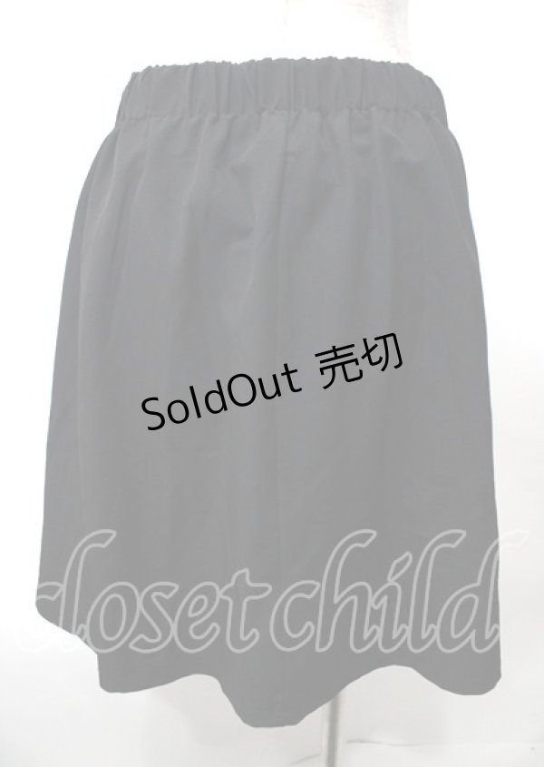 画像2: NieR Clothing / 編み上げスカート  黒 Y-25-07-25-076-PU-SK-SZ-ZY (2)