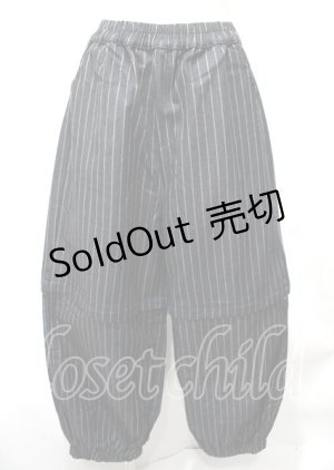 画像: NieR Clothing / CONVERTIBLE JOGGER PANTS F グレー Y-25-07-25-077-PU-PA-OW-ZY