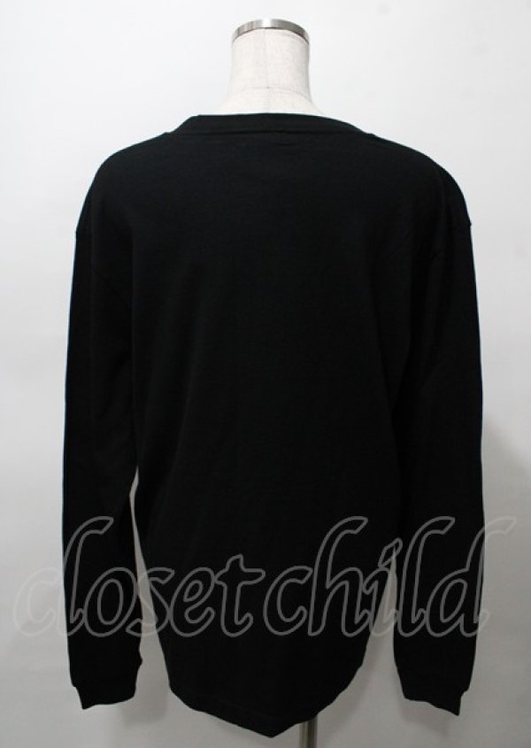 画像2: NieR Clothing / ちゃむちゃむTシャツ  黒 Y-25-07-25-009-PU-TO-AS-ZY (2)