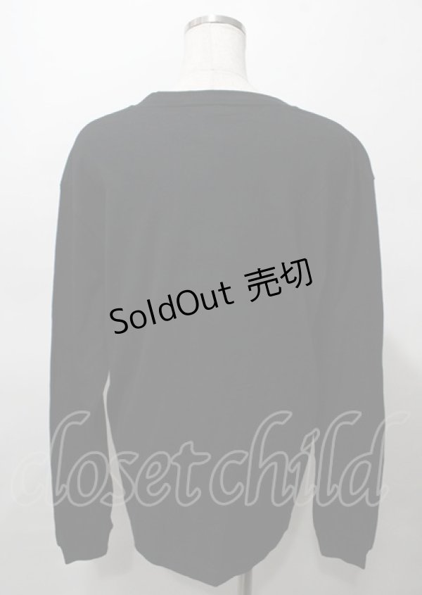 画像2: NieR Clothing / ちゃむちゃむTシャツ  黒 Y-25-07-25-009-PU-TO-AS-ZY (2)