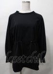 画像1: NieR Clothing / ドローコードトップス F 黒 Y-25-07-25-010-PU-TO-SZ-ZY (1)