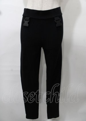 画像: DISTURBIA / レギンスパンツ  黒 Y-25-07-25-085-PU-PA-SZ-ZY