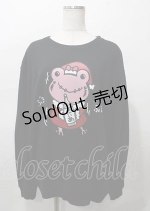 画像: NieR Clothing / ブル美プリントトレーナー   Y-25-07-25-011-PU-TO-0-ZY