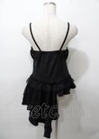 画像2: Qutie Frash / アシンメトリーコルセットビスチェ  黒 Y-25-07-25-095-QU-TO-SZ-ZY (2)