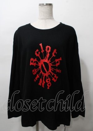 画像: NieR Clothing / プリントTシャツ  黒 Y-25-07-25-013-PU-TS-0-ZY