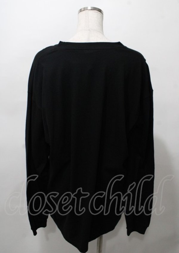 画像2: NieR Clothing / 擬人化ONE君トレーナー  黒 Y-25-07-25-014-PU-TS-0-ZY (2)