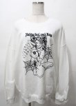 画像1: NieR Clothing / プリントスウェット  白 Y-25-07-25-016-PU-TO-AS-ZY (1)