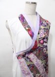 画像3: Qutie Frash / 着物インナーチュニック 白×パープル Y-25-07-25-120-QU-TO-SZ-ZS (3)
