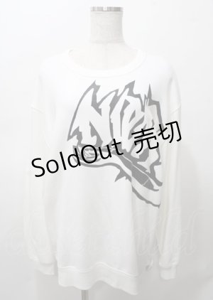 画像: NieR Clothing / プリントスウェット  オフ Y-25-07-25-017-PU-TO-ET-ZY