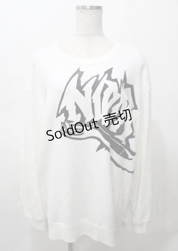 画像1: NieR Clothing / プリントスウェット  オフ Y-25-07-25-017-PU-TO-ET-ZY (1)