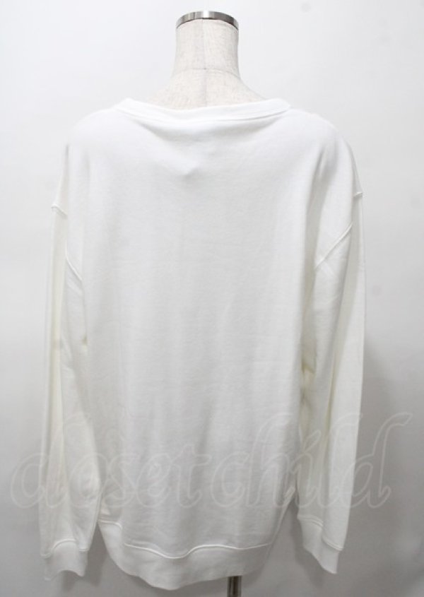 画像2: NieR Clothing / ちゃむちゃむスウェット  白 Y-25-07-25-019-PU-BL-AS-ZY (2)