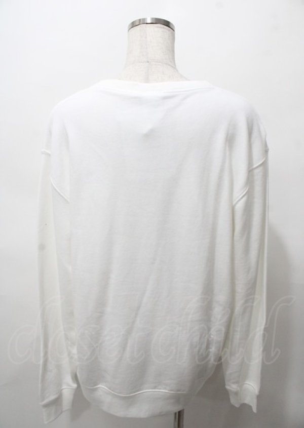画像2: NieR Clothing / プリントトレーナー  白 Y-25-07-25-022-PU-TO-0-ZY (2)