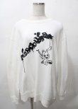 画像1: NieR Clothing / プリントスウェット  白 Y-25-07-25-023-PU-TO-AS-ZY (1)