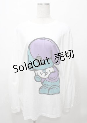 画像: NieR Clothing / ONEくんTシャツ  白 Y-25-07-25-029-PU-TS-AS-ZY