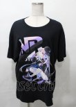 画像1: NieR Clothing / 和泉つばすコラボカットソー  黒 Y-25-07-25-030-PU-TS-AS-ZY (1)