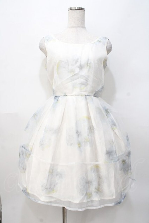 画像1: LIZ LISA / パンジー柄ワンピース 0 オフ Y-25-07-27-026-LO-OP-SZ-ZT007 (1)