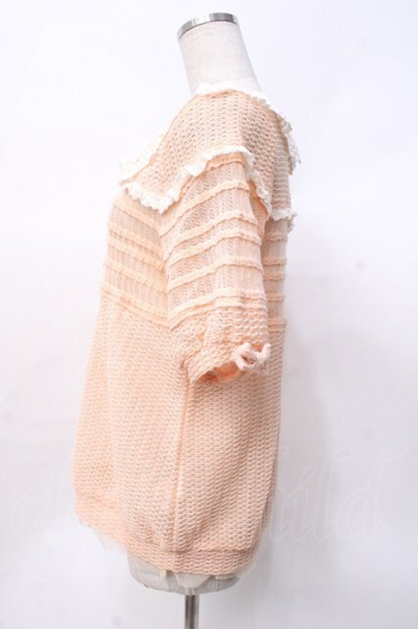 画像2: LIZ LISA / 透かしサマーニット 0 オレンジ Y-25-07-27-006-LO-TO-SZ-ZI (2)