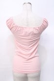 画像3: LIZ LISA BLONDO / ストーン配列オフショルトップス 0 ピンク Y-25-07-27-008-LO-TO-SZ-ZI (3)