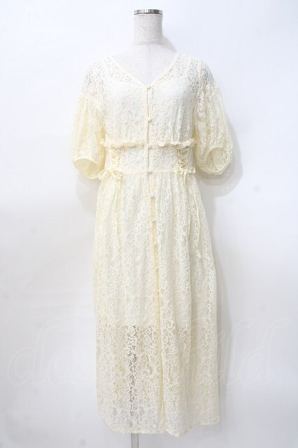 画像1: LIZ LISA / レースロングワンピース 0 アイボリー Y-25-07-27-016-LO-OP-SZ-ZH (1)