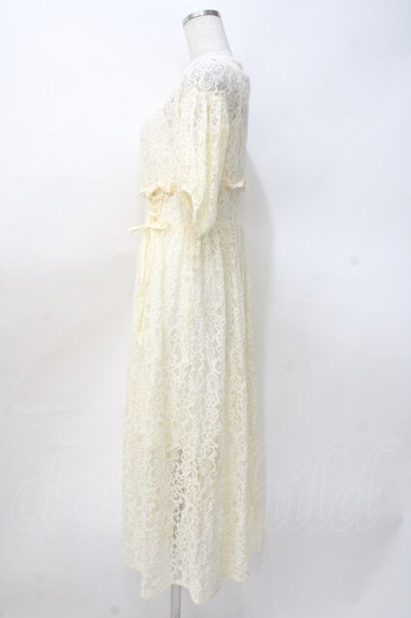 画像2: LIZ LISA / レースロングワンピース 0 アイボリー Y-25-07-27-016-LO-OP-SZ-ZH (2)