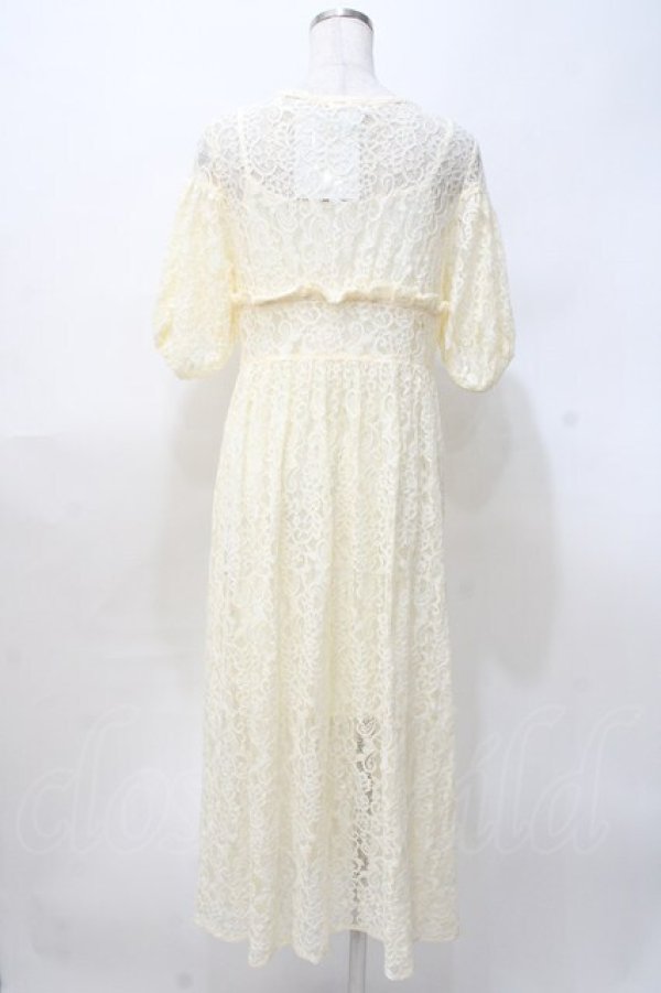画像3: LIZ LISA / レースロングワンピース 0 アイボリー Y-25-07-27-016-LO-OP-SZ-ZH (3)
