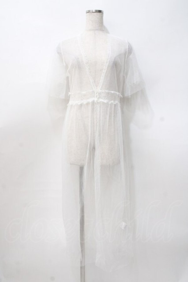 画像1: LIZ LISA / チュールロングガウン 0 白 Y-25-07-27-019-LO-TO-SZ-ZI (1)