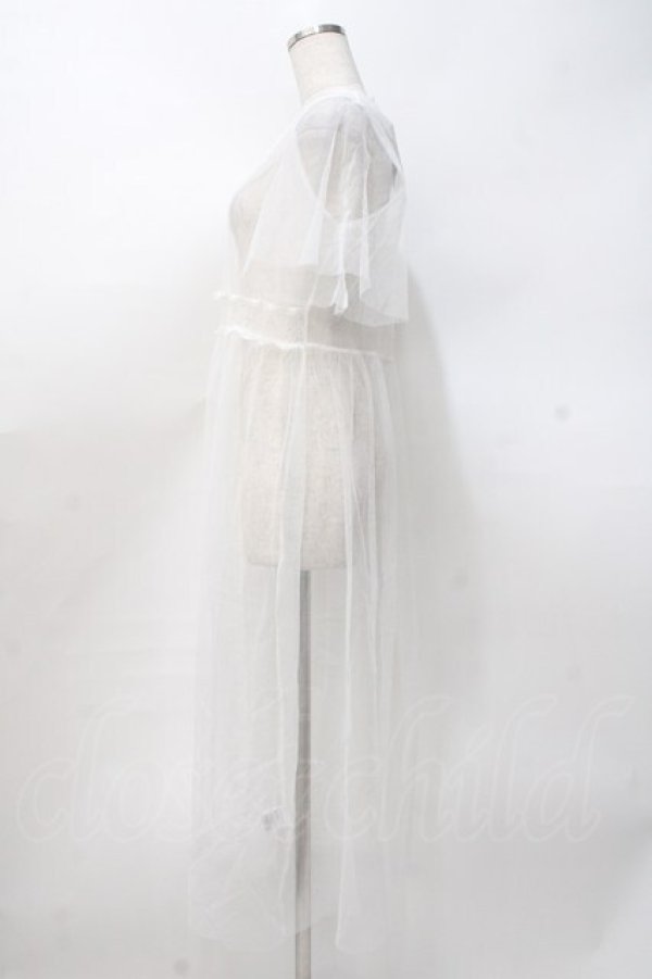 画像2: LIZ LISA / チュールロングガウン 0 白 Y-25-07-27-019-LO-TO-SZ-ZI (2)