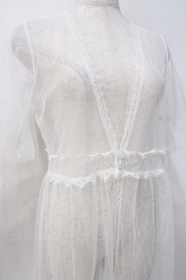 画像4: LIZ LISA / チュールロングガウン 0 白 Y-25-07-27-019-LO-TO-SZ-ZI (4)