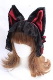 画像1: Royal Princess Alice / 狐耳ヘッドドレス  黒 Y-25-07-29-033-LO-AC-SZ-ZY (1)