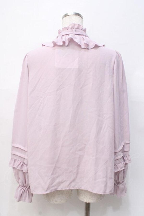 画像3: axes femme kawaii / クラシックローズ刺繍ブラウス M ピンク Y-25-07-29-052-AX-BL-SZ-ZH (3)