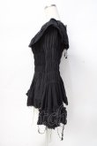 ATELIER PIERROT / Decay Gauze Corset  黒 Y-25-06-22-026-EL-TO-AS-ZY Decay Gauze Corset by Atelier Pierrot