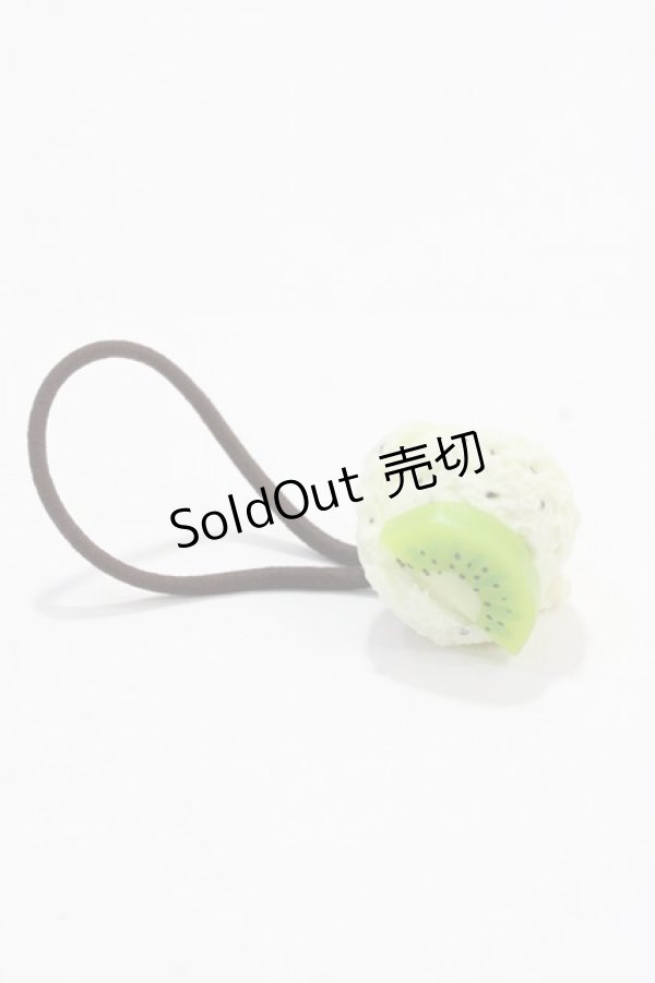 画像1: Q-pot. / キウイアイスヘアゴム  キウイ Y-25-07-29-009-QP-ZA-SZ-ZY (1)