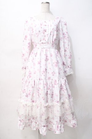 画像: axes femme / SAKURAティアードワンピース M ピンク Y-25-07-29-082-AX-OP-SZ-ZY