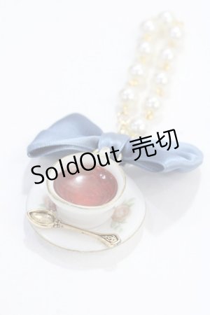 画像: axes femme kawaii / ティーカップバッグチャーム  ブルー Y-25-07-29-012-AX-AC-SZ-ZY