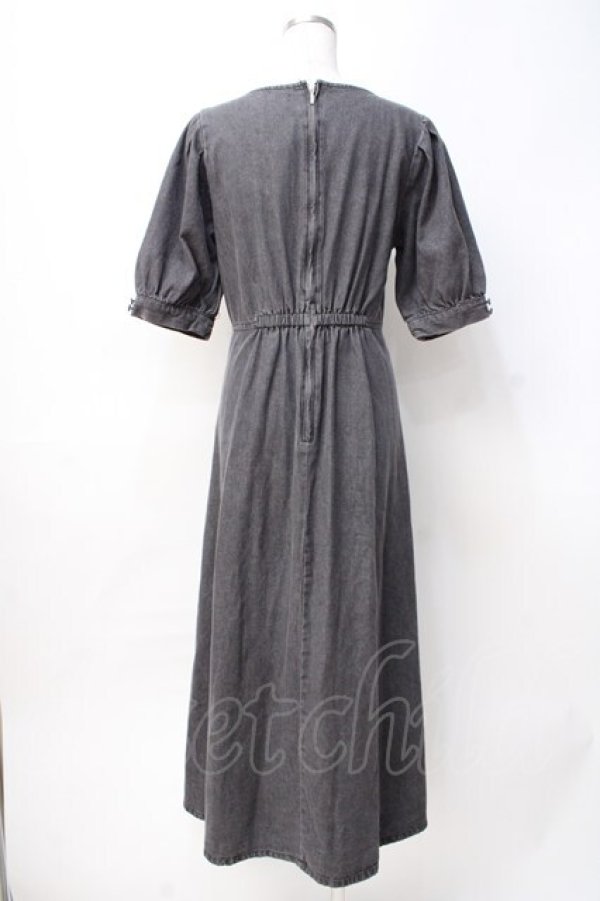 画像3: axes femme / デニムワンピース M グレー Y-25-07-29-086-AX-OP-SZ-ZY (3)