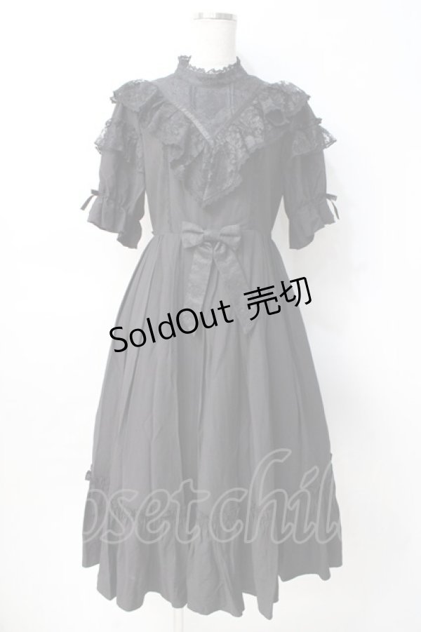 画像1: axes femme kawaii / ヴィンテージドールワンピース M 黒 Y-25-07-29-091-AX-OP-SZ-ZY (1)