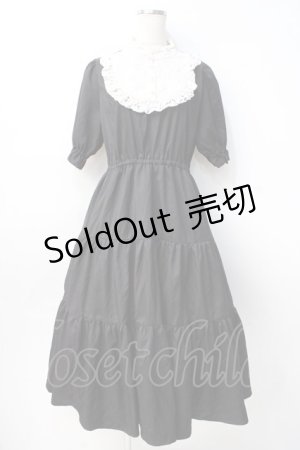 画像: m petit by misako / TT*AMデシンヨークワンピース L 黒 Y-25-07-29-095-LO-OP-SZ-ZY